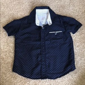 Toddler button down